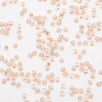 12/0 Transparent Glass Round Seed Beads SEED-J010-F12-L36-1