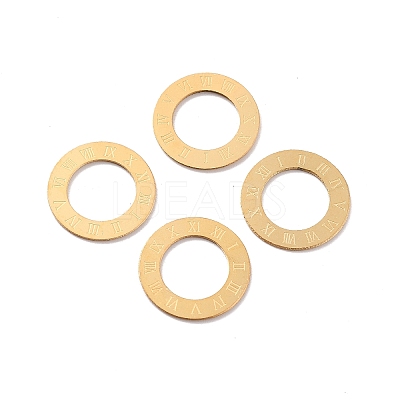 Ion Plating(IP) 304 Stainless Steel Linking Rings LS-STAS-P306-02B-G-1