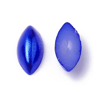 ABS Plastic Imitation Pearl Cabochons SACR-R756-8x4mm-Z37-1