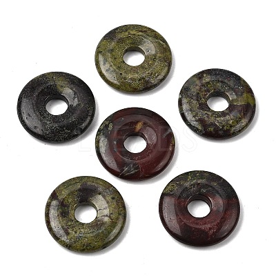 Natural Dragon Blood Pendants G-A320-01A-10-1