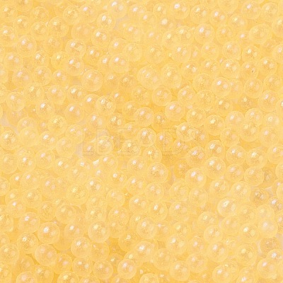 Luminous Transparent Glass Seed Round Beads GLAA-F124-D10-A-1