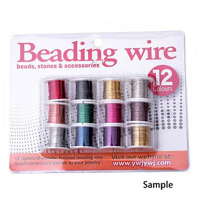 Round Copper Jewelry Wire CWIR-R002-0.3mm-03-1