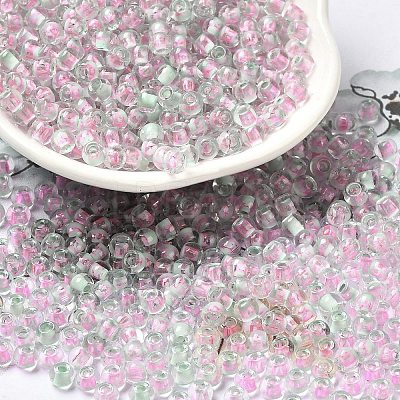 Transparent Glass Round Seed Beads X1-SEED-B001-05A-32-1