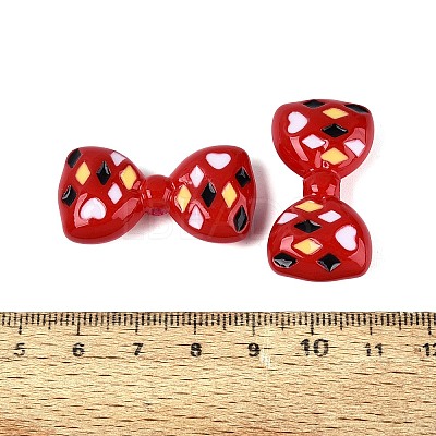Opaque Acrylic Beads OACR-N162-13F-1