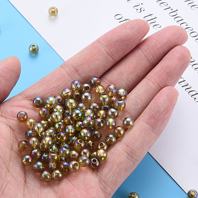 Transparent Acrylic Beads LS-MACR-S370-B6mm-737-1