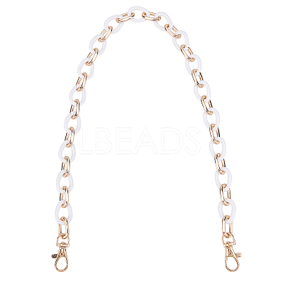 Teardrop Resin Bag Links Straps PURS-WH0001-05B-1