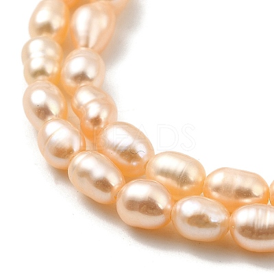 Natural Cultured Freshwater Pearl Beads Strands PEAR-I007-01L-03-1