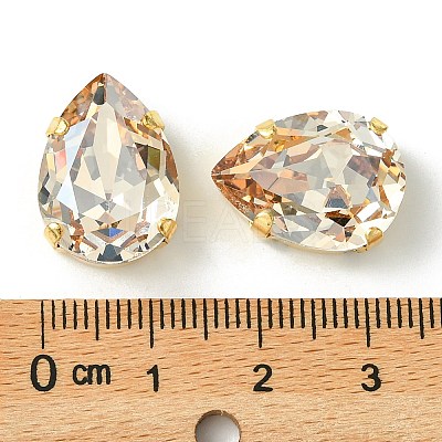 Preciosa&reg MAXIMA Crystal Sew-On Cups X-PRC-SD18-00030-235-G-1