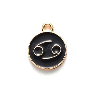 Alloy Enamel Pendants LS-X-ENAM-S124-01A-08D-1