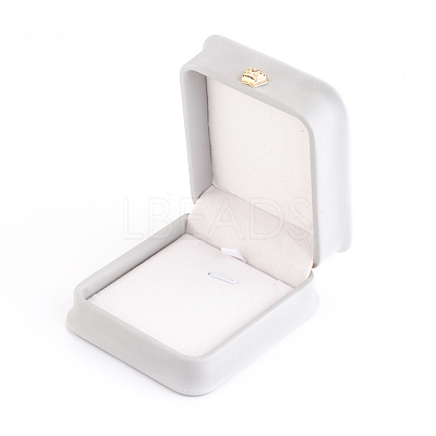 PU Leather Necklace Pendant Gift Boxes X-LBOX-L005-F01-1