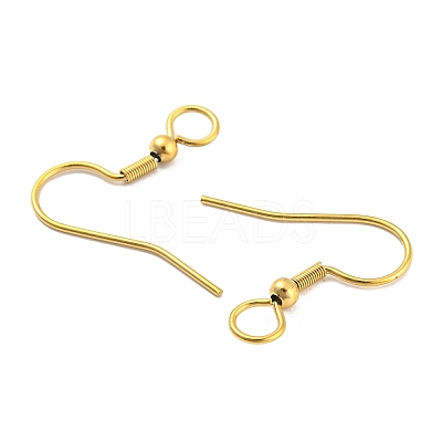 304 Stainless Steel Earring Hooks X-STAS-B047-30G-1