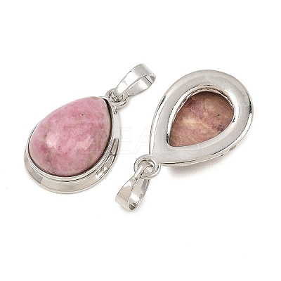 Natural Rhodochrosite Pendants G-L512-C08-1