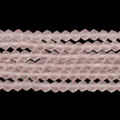 Imitate Austrian Crystal Frosted Glass Beads Strands LS-EGLA-A039-T4mm-MD26-1
