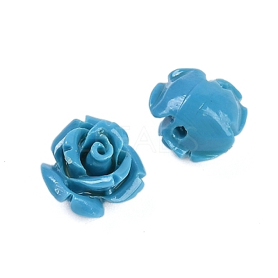 Synthetic Coral Carved Beads CORA-M001-07L-1