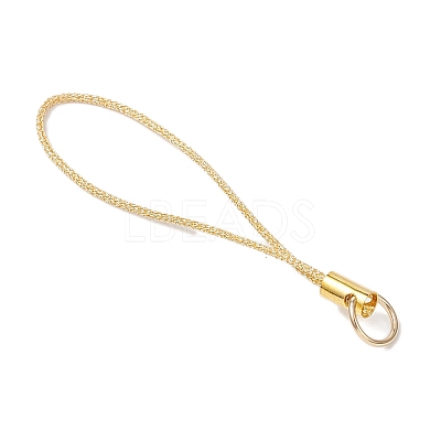 Polyester Metallic Thread for Making Mobile Straps X-AJEW-JB01374-01-1