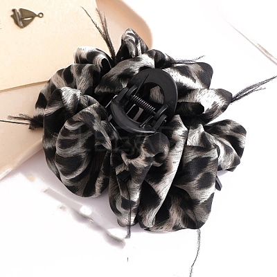 Flower Plastic Claw Hair Clips PW-WG3F053-01-1
