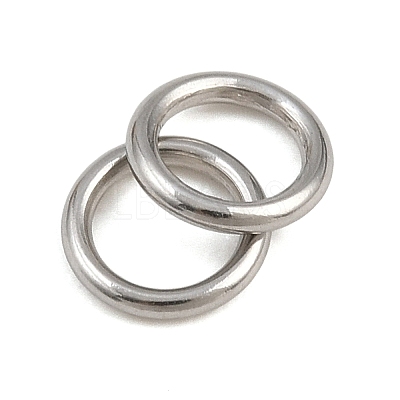 304 Stainless Steel Closed Jump Rings STAS-G393-06P-03-1