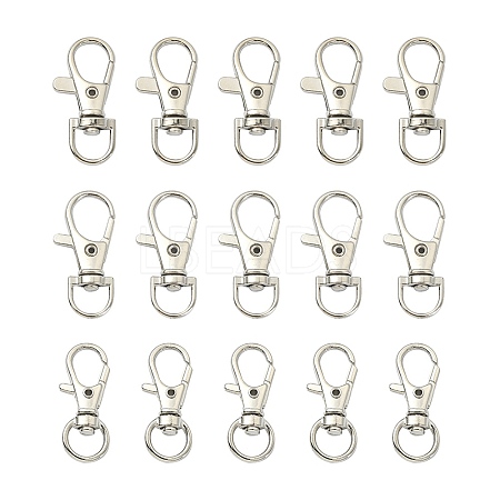 Alloy Swivel Lobster Claw Clasps FIND-YW0004-26B-1