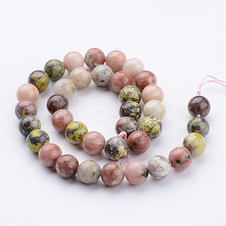 Natural Gemstone Bead Strands G-K152-07-10mm-1