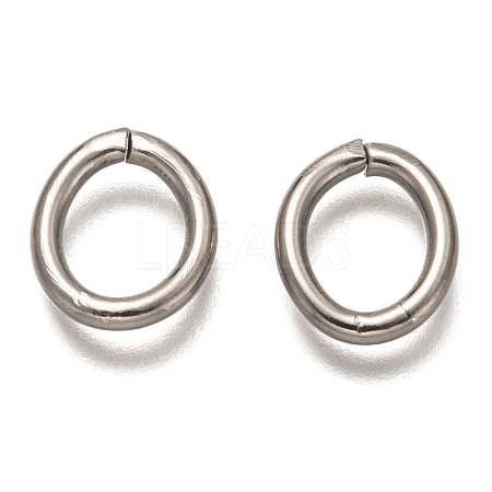 Non-Tarnish 201 Stainless Steel Jump Ring STAS-H136-12D-P-1