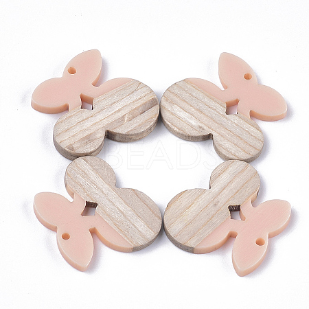 Resin & Wood Pendants LS-RESI-S358-47D-1