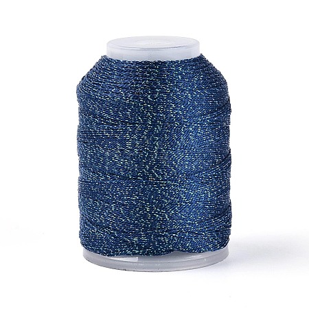 200M 6-Ply Sparkle Polyester Cord with Metallic Thread OCOR-T019-01A-17-1