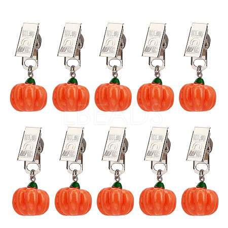 12Pcs Resin Imitation Fruit Tablecloth Weights HJEW-AR00006-1