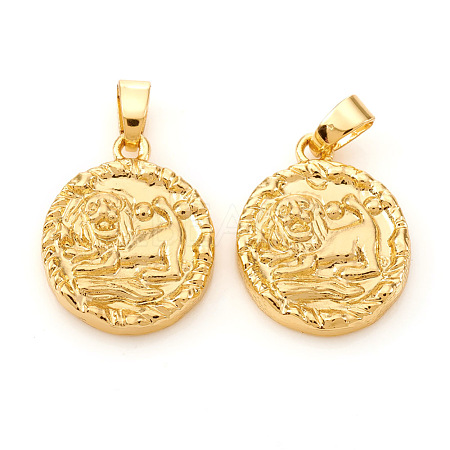 Brass Pendants KK-I672-33E-1