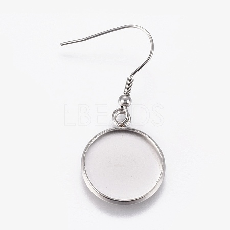304 Stainless Steel Dangle Earrings LS-EJEW-WH0001-A01-1