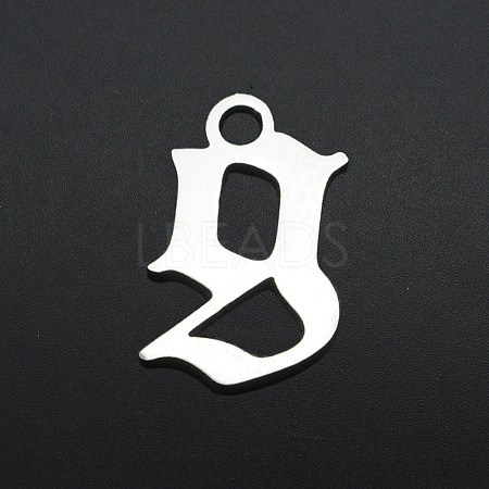 Non-Tarnish 201 Stainless Steel Charms STAS-S105-JA569-G-1