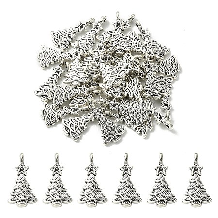 Tibetan Style Alloy Pendants TIBEP-YW0001-57-1