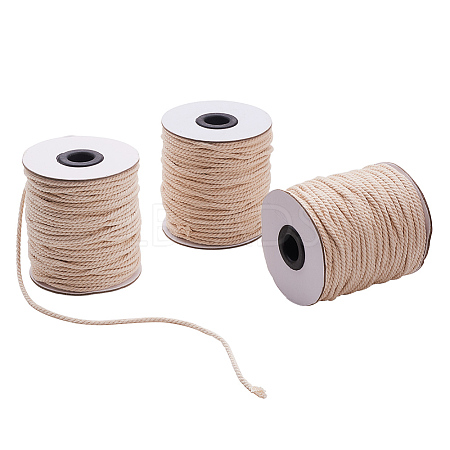 Round Cotton Twist Threads Cords OCOR-L006-D-15-1