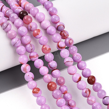 Natural Persian Jade Beads Strands G-A255-A02-04D-1