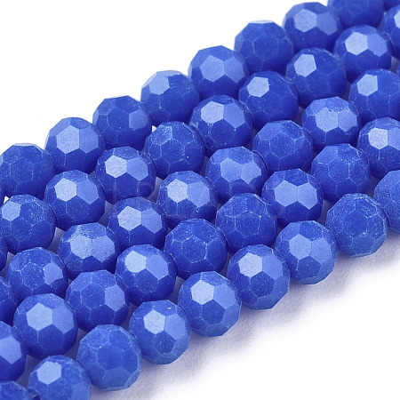 Opaque Glass Beads Stands LS-EGLA-A035-P3mm-D07-1