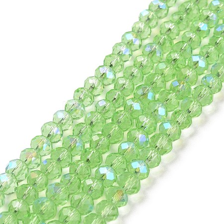 Electroplate Glass Beads Strands LS-EGLA-A034-T8mm-L17-1