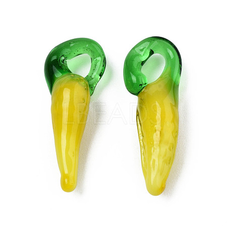 Handmade Lampwork Pendants X-LAMP-S188-15-1