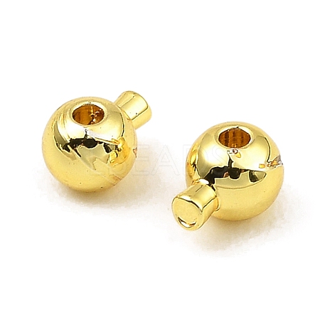 Brass Crimp Beads KK-Z030-16A-G-1