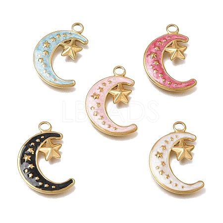 304 Stainless Steel Pendants STAS-N108-93G-1