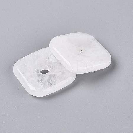 Natural Quartz Crystal Pendants G-Q602-02K-1