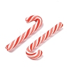 Christmas Candy Cane Handmade Polymer Clay Beads CLAY-P005-04B-2