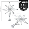 Iron Star Display Decorations DIY-WH20031-085B-2