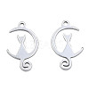 Non-Tarnish 201 Stainless Steel Pendants STAS-N098-081P-1