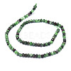 Natural Ruby in Zoisite Beads Strands G-E569-H05-2