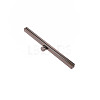 Alloy Purse Bag Wallet Straight Edging Strip FIND-WH0090-71B-2