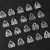 20Pcs 4 Styles Tibetan Style Alloy Pendants TIBEP-CJ0003-36-9