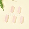 5Pcs Natural Rose Quartz Healing Stones G-FS0005-83D-7
