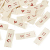 Polyester Clothing Label DIY-TA0015-56B-3