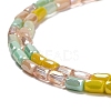 Electroplate Glass Beads Strands EGLA-D030-08H-3