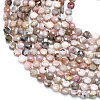 Natural Pink Opal Beads Strands G-K389-B41-01-3