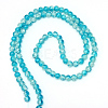 Baking Paint Crackle Glass Bead Strands CCG-S001-6mm-06-2